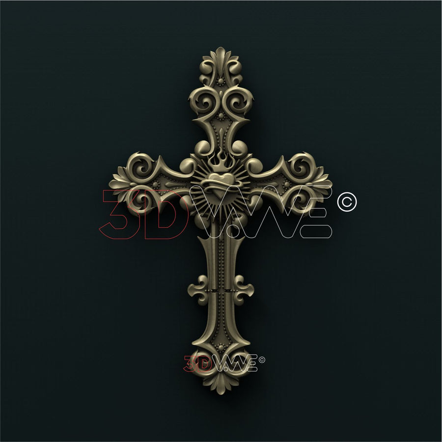 CROSS 3D STL 3DWave