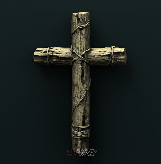 CROSS 3D STL 3DWave