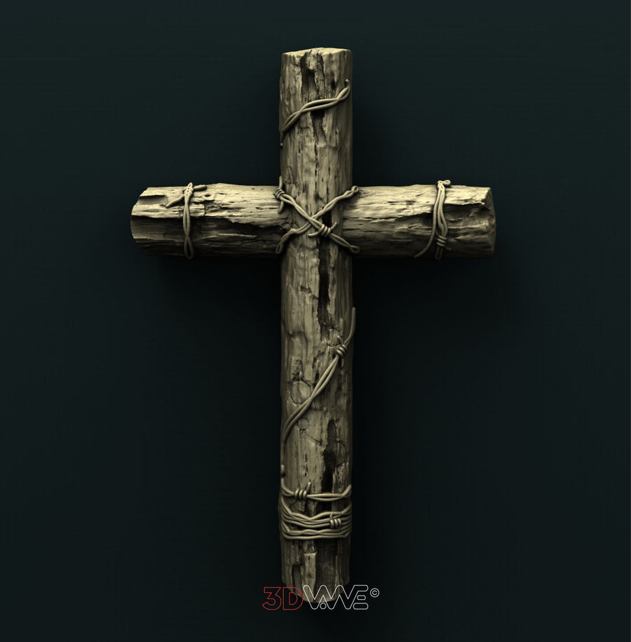 CROSS 3D STL 3DWave