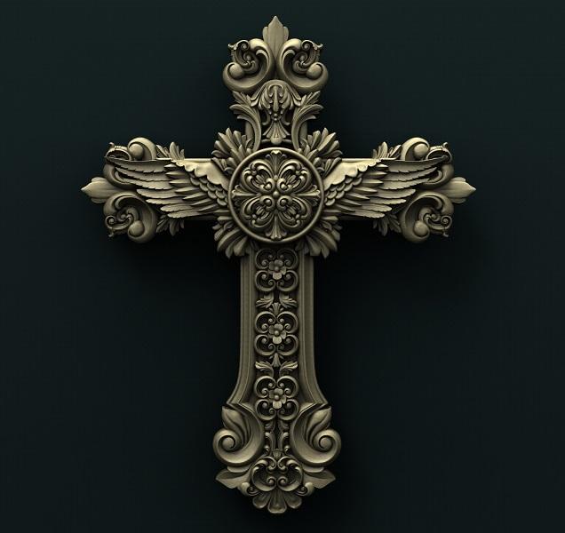 CROSS 3D STL 3DWave