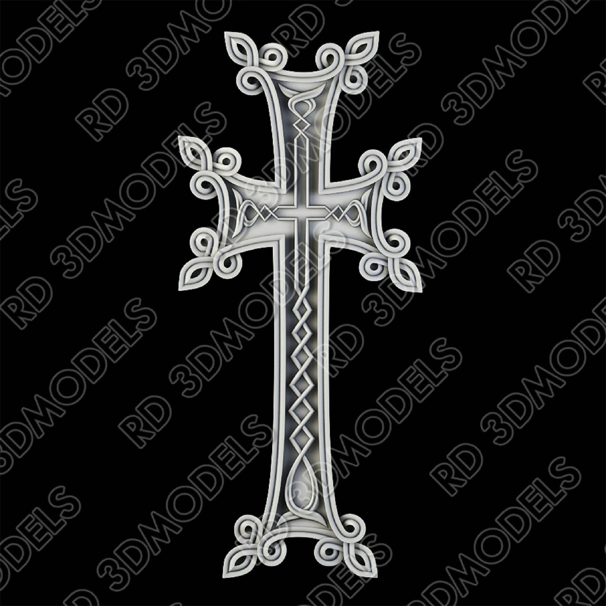 Cross3 3d stl - 3DWave.us