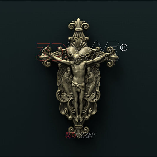 CRUCIFIXION 3d stl 3DWave