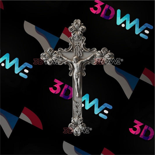 CRUCIFIXION 3d stl 3DWave.us