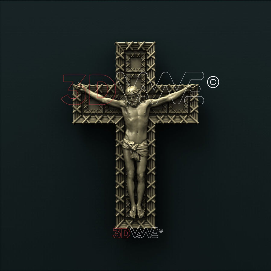 CRUCIFIXION 3d stl 3DWave