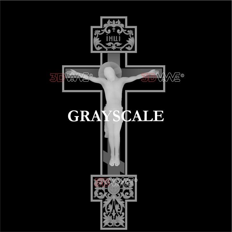 CRUCIFIXION grayscale image 3DWave.us