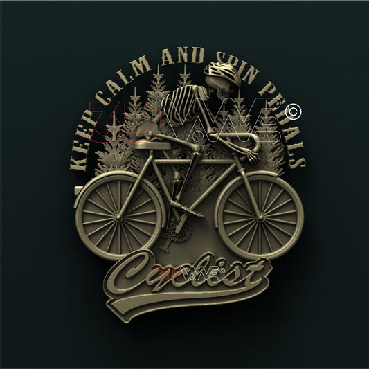 CYCLIST 3D STL 3DWave