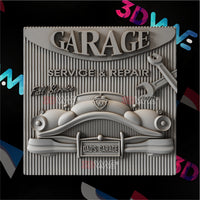 Thumbnail for DAD'S GARAGE 3d stl 3DWave.us