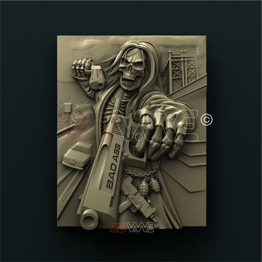 DEATH 3D STL 3DWave