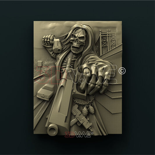 DEATH 3D STL 3DWave