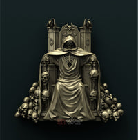 Thumbnail for DEATH ON THRONE 3D STL 3DWave