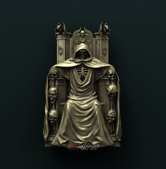 DEATH ON THRONE 3D STL 3DWave