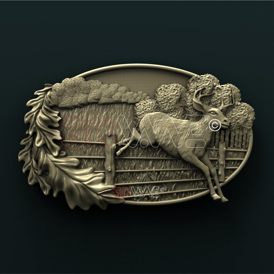 DEER 3D STL 3DWave