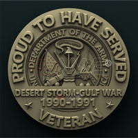 Thumbnail for DESERT STORM VETERAN 3D STL 3DWave