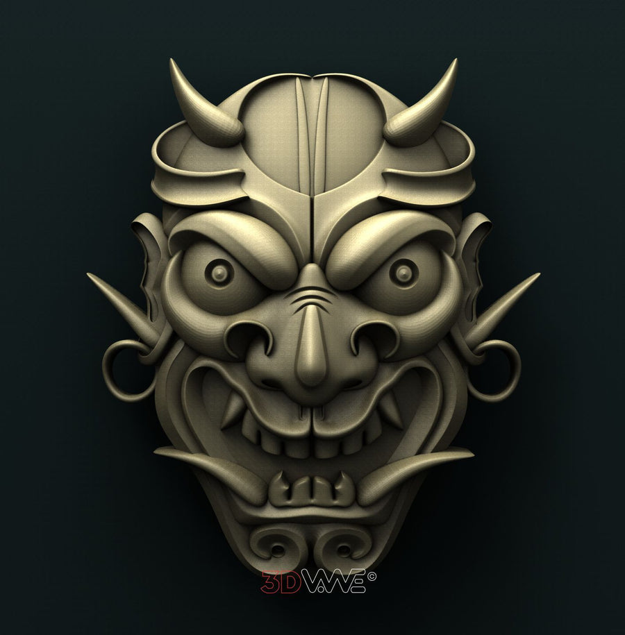 DEVIL MASK 3D STL 3DWave
