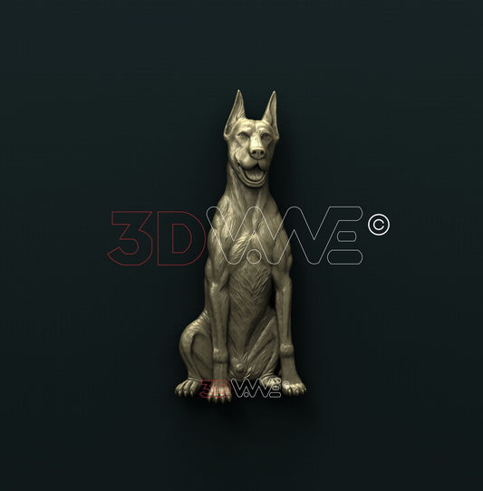DOBERMAN 3D STL 3DWave