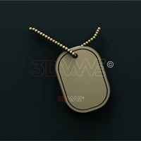 Thumbnail for DOG TAGS 3D STL 3DWave