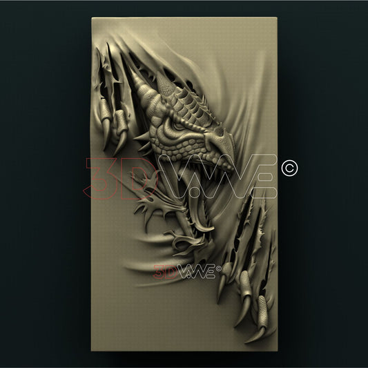 DRAGON 3D STL 3DWave