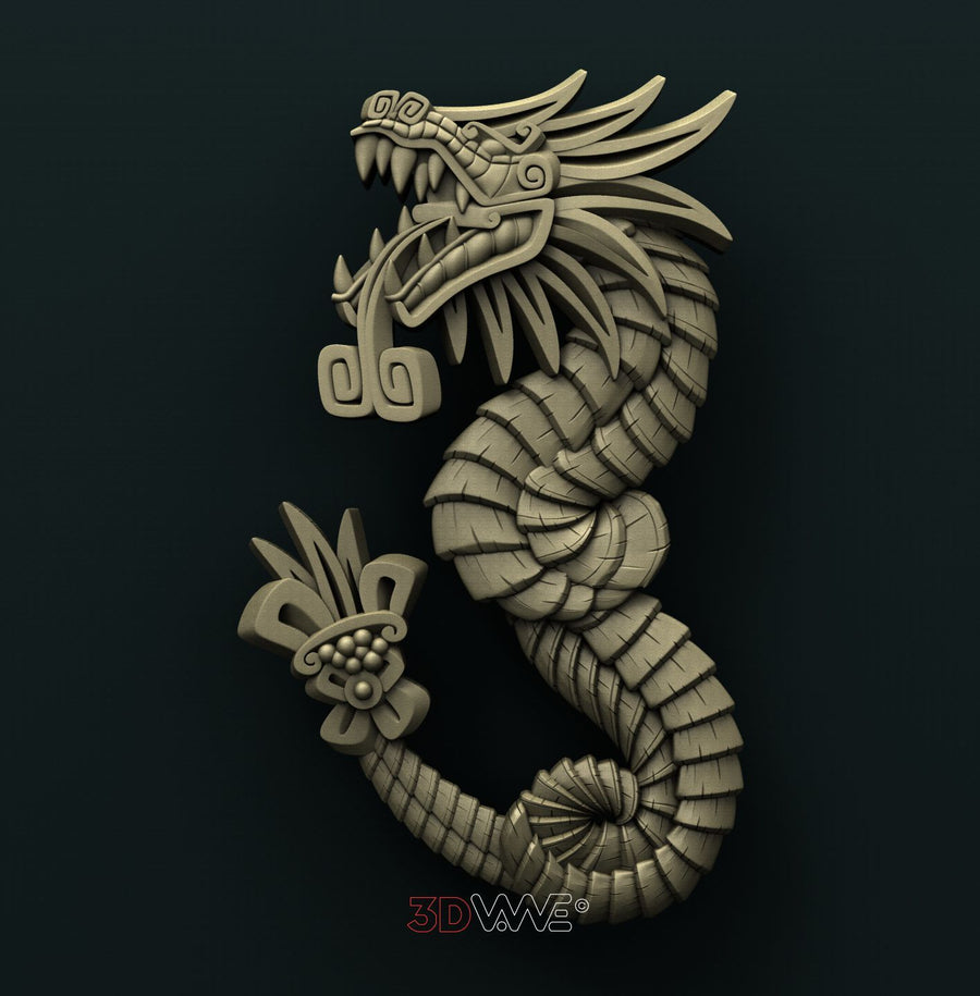 DRAGON 3D STL 3DWave