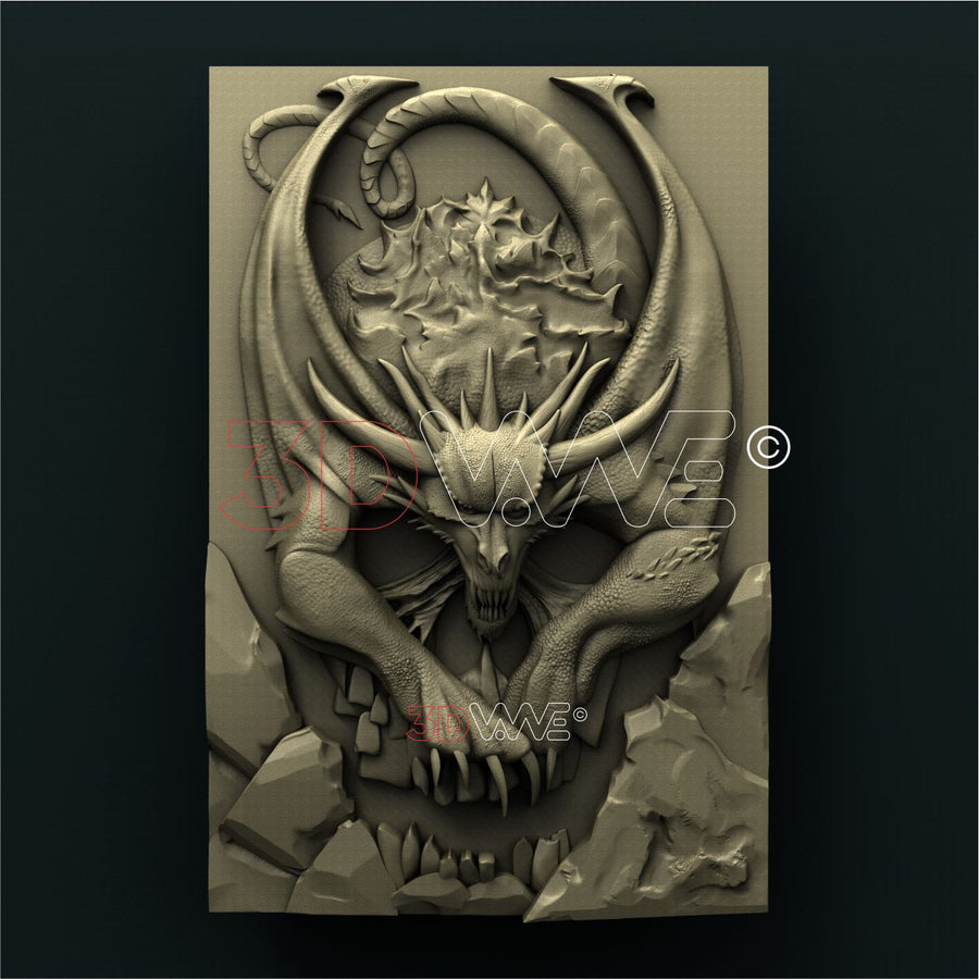 DRAGON 3D STL 3DWave