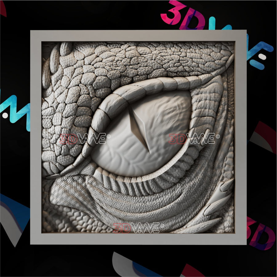 DRAGON EYE 3d stl 3DWave.us