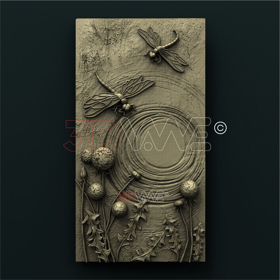 DRAGONFLY 3D STL 3DWave