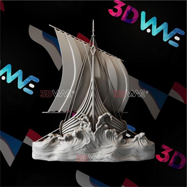 DRAKKAR 3d stl 3DWave.us