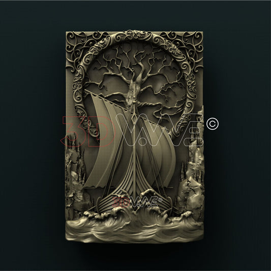 DRAKKAR 3D STL 3DWave