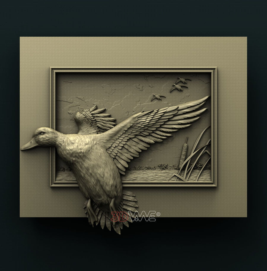 DUCK 3D STL 3DWave