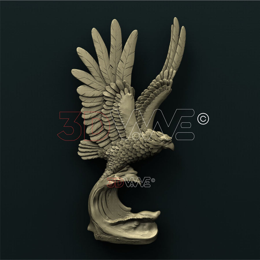EAGLE 3D STL 3DWave
