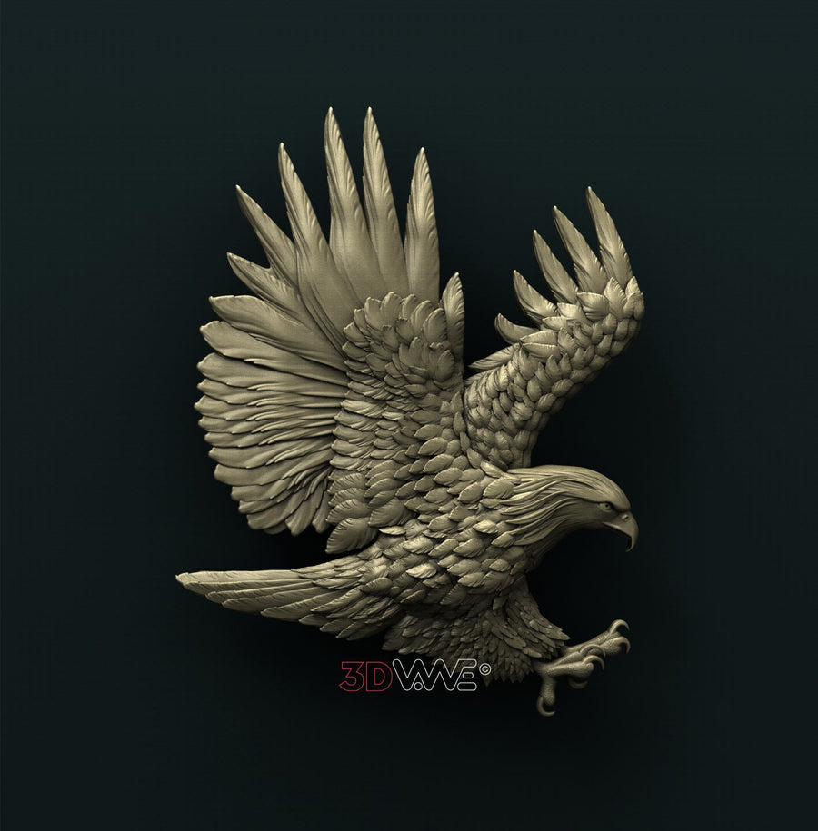 EAGLE 3D STL 3DWave