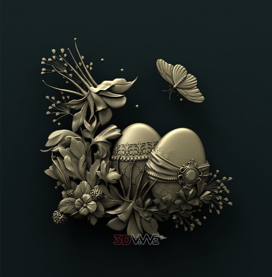 EASTER EGGS 3D STL 3DWave