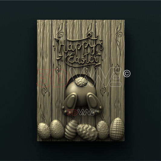 EASTER RABBIT 3D STL 3DWave