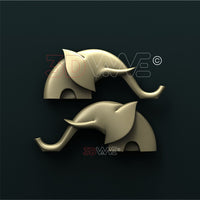 Thumbnail for ELEPHANT 3d stl 3DWave