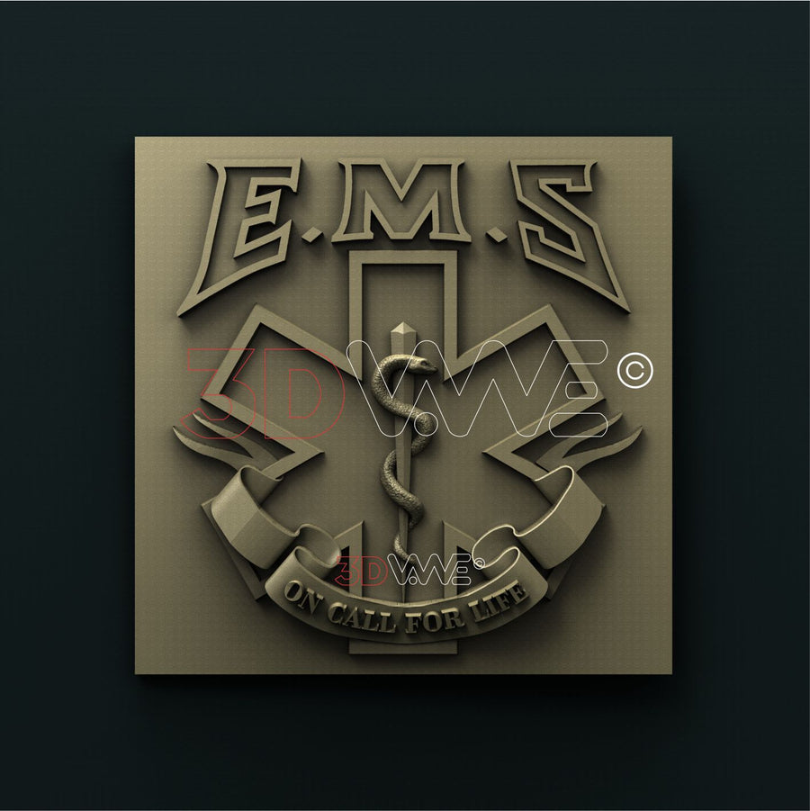 EMERGENCY MEDICAL SERVICE 3D STL 3DWave
