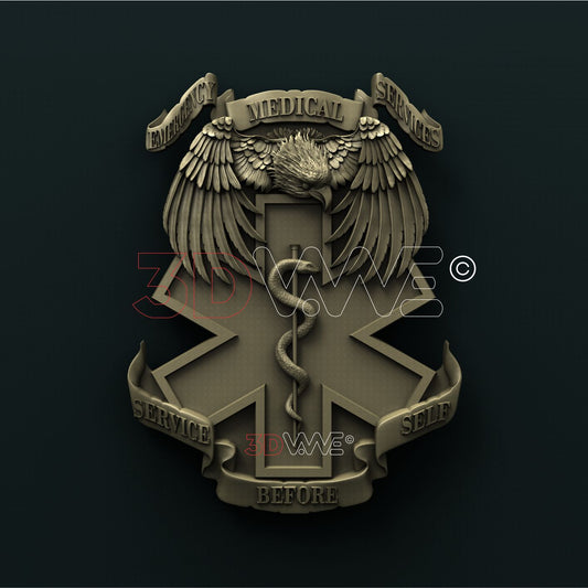 EMERGENCY MEDICAL SERVICE 3D STL 3DWave