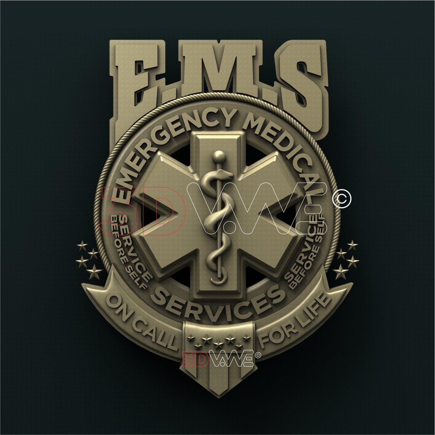 EMS 3D STL 3DWave