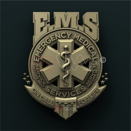 EMS 3D STL 3DWave