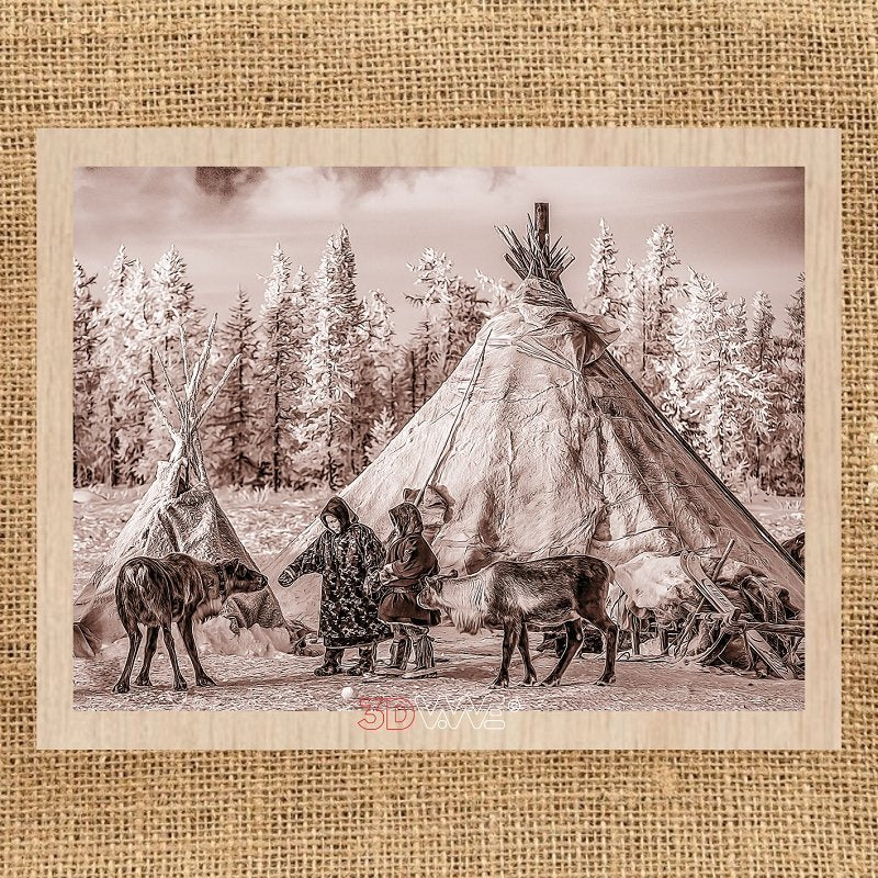 ESKIMOS pyroprinter & laser-ready file 3DWave.us