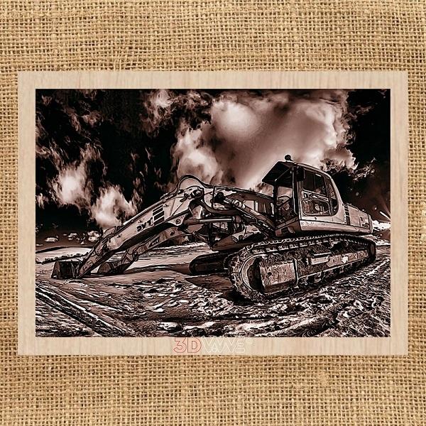 EXCAVATOR laser-ready file 3DWave.us