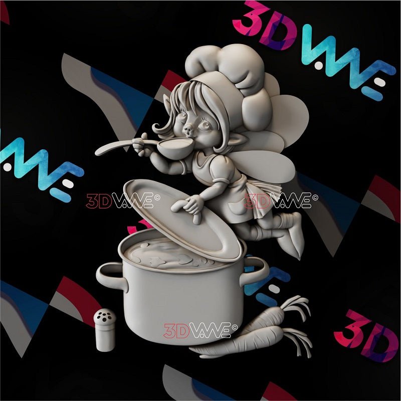 FAIRY CHEF 3d stl 3DWave.us