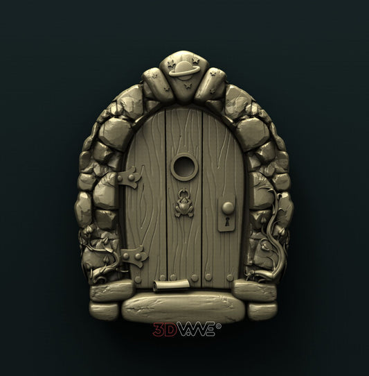 FAIRY DOOR 3D STL 3DWave