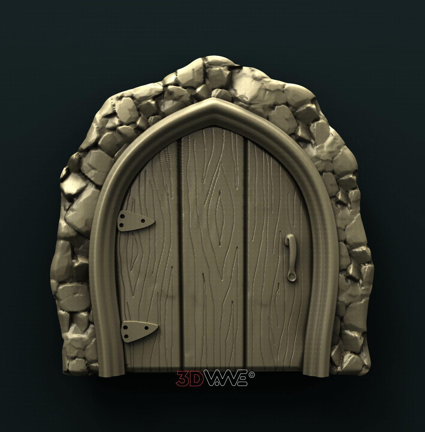 FAIRY DOOR 3D STL 3DWave