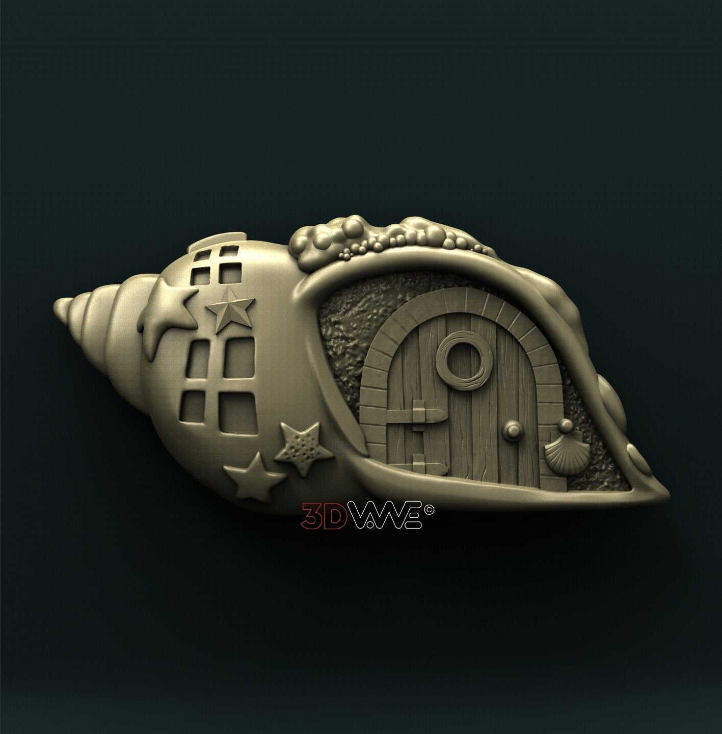 FAIRY HOUSE 3D STL 3DWave