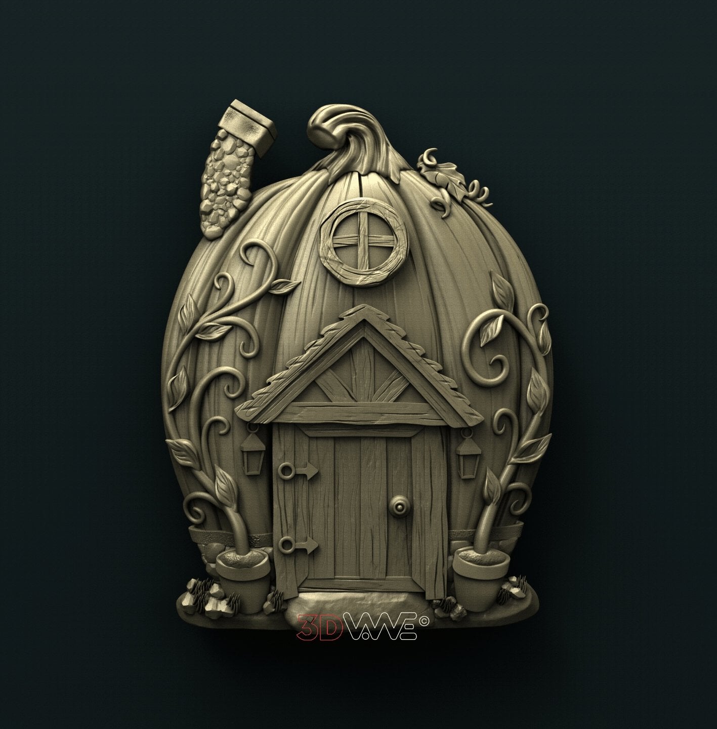 FAIRY HOUSE 3D STL 3DWave