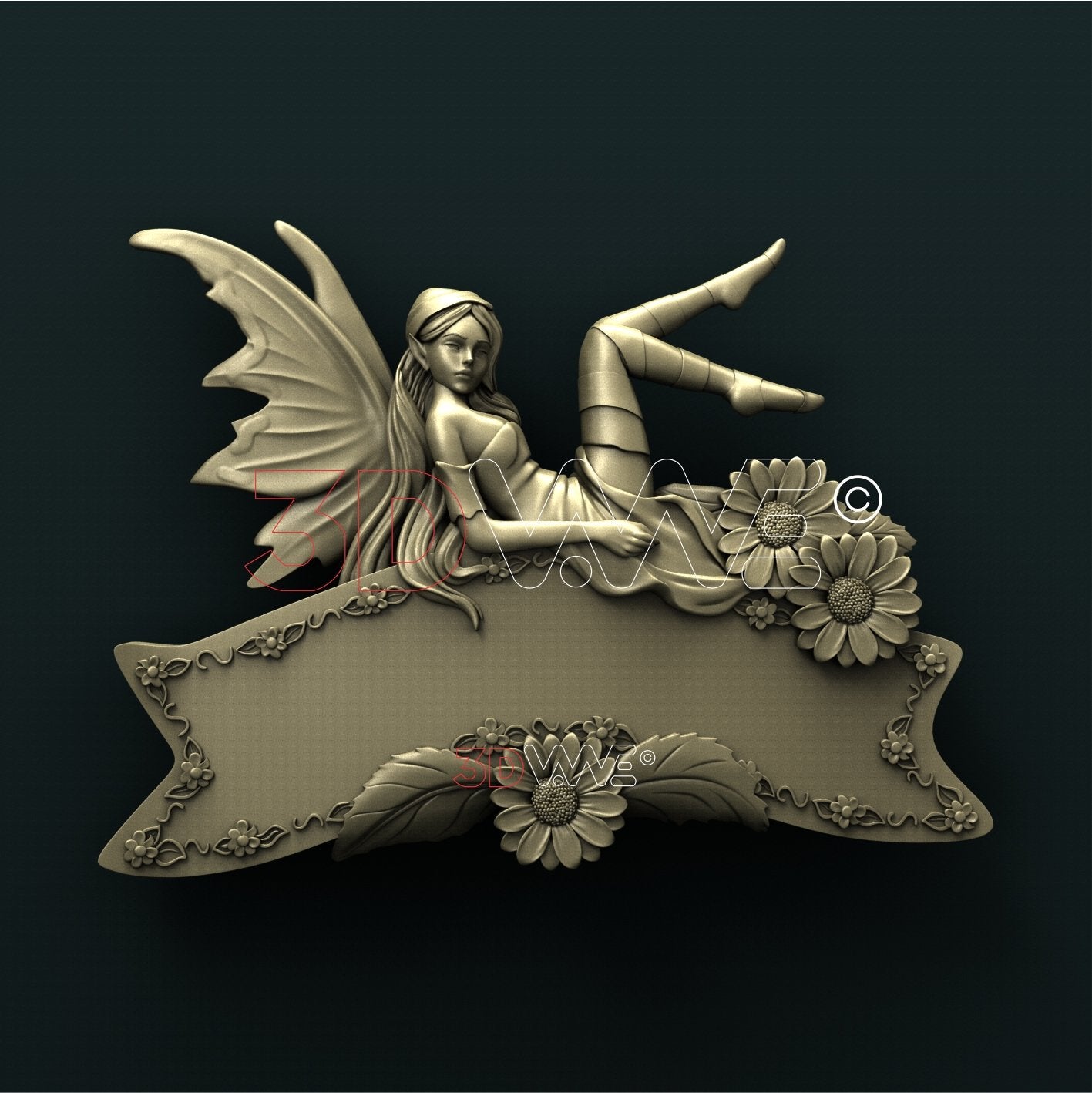 FAIRY SIGN 3D STL 3DWave