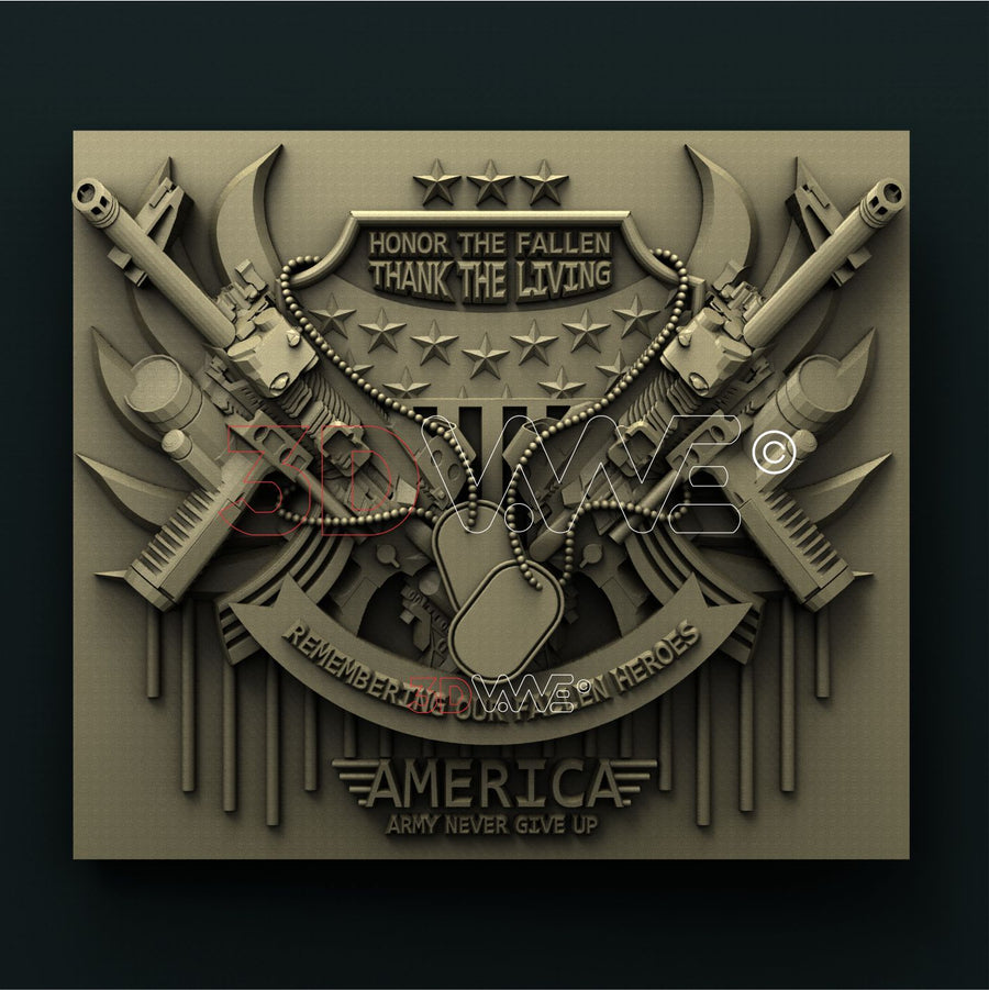 FALLEN HERO 3D STL 3DWave