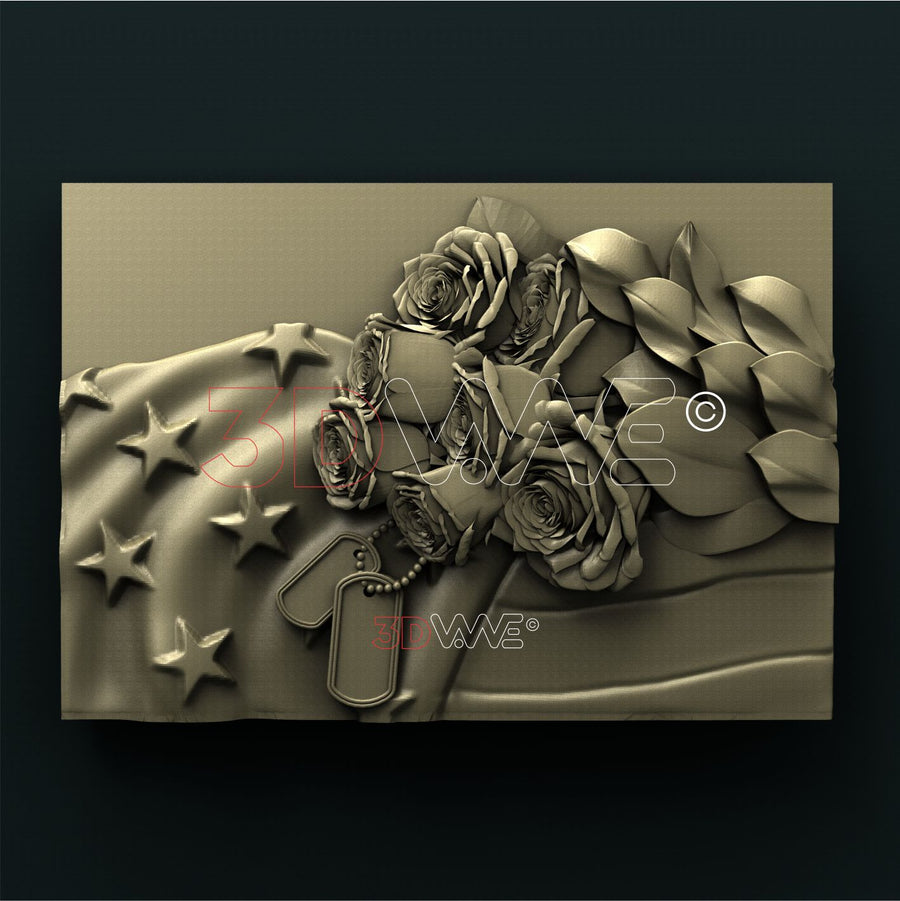 FALLEN SOLDIER 3D STL 3DWave