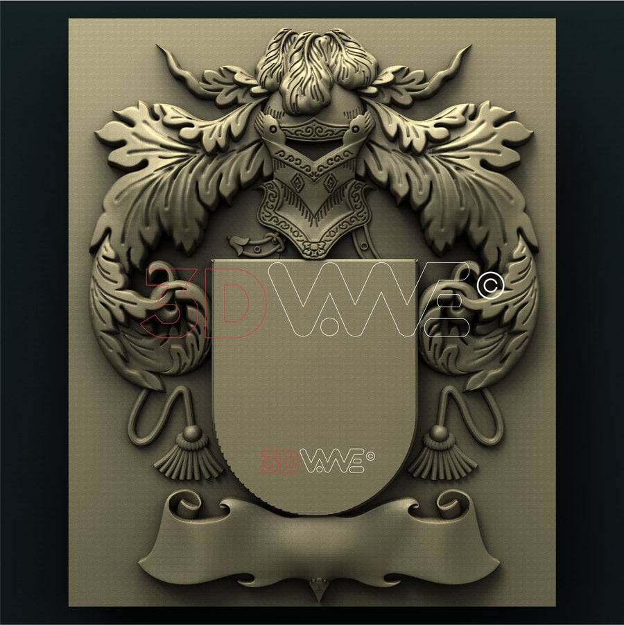 FAMILY CREST 3D STL 3DWave
