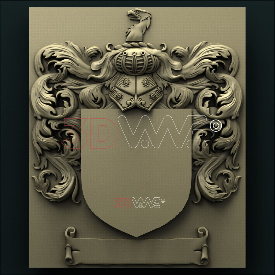 FAMILY CREST 3D STL 3DWave