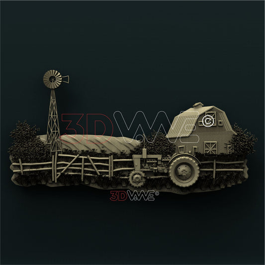 FARM 3D STL 3DWave
